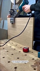 High-Speed Edge Banding with the Virutex Portable Veneer Applicator — Pro Woodworking Setup
