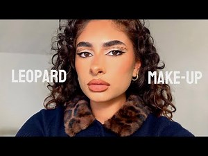 VIRAL leopard HALLOWEEN make-up tutorial