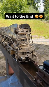 Modern Scale Division © on Instagram: "A Masterpiece🔥 ——————————————————————————— #modeltrains #locomotive #livesteam #5gaugetrains #usa #5zolleisenbahn #dampflok #backyard #messefriedeichshafen #loco #rednechshit #viral #5gauge #5zollgartenbahn #modelleisenbahn #ModernScaleDivision #DB #dampflok #steamengine #train #army #dirty #modellbau #Trainspotting #HO #OSLIVESTEAM #Eisenbahn #motorcycle #bike #unionpacific #steampunk"