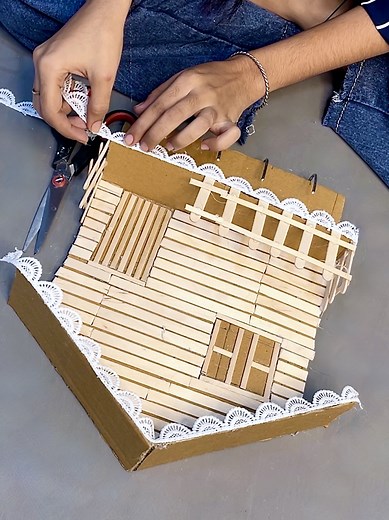 43K views · 189 reactions | Beautiful Key chain Holder using Popsicle Sticks #diy #craft #keychainholder | Click For Craft | Facebook