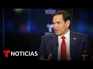 Marco Rubio habla de Trump, Biden, inmigración y deportaciones masivas | Noticias Telemundo