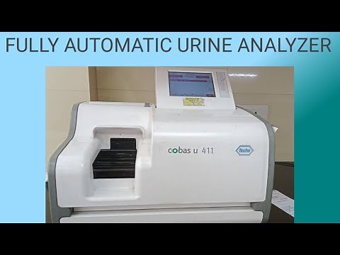 fully automatic urine analyzer ,cobas u411#medicalstudent #laboratory