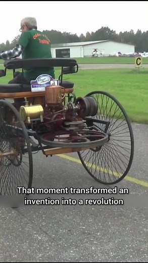 The First Car Ever Made (And It Changed Everything) #techhistory #innovation