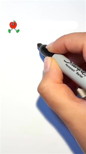 2.6K views | How to draw a cute apple  Step by step Drawing | InspireNote | Facebook