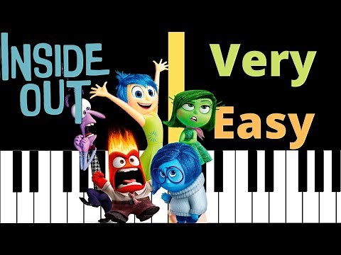Inside Out Theme - VERY EASY Piano Tutorial