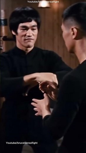 Bruce Lee Teaching a Wing Chun Punch