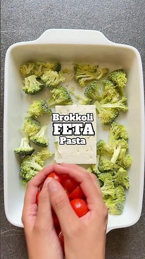 Brokkoli Feta Pasta