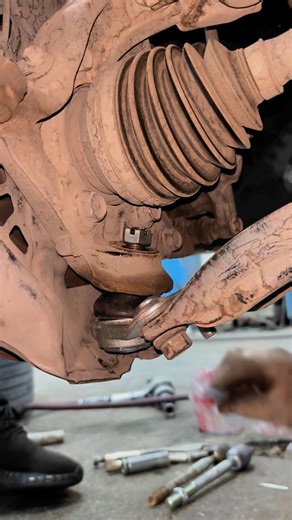 installing ball joint 🛠️ #mechanic #automotive #idea | How To Repair