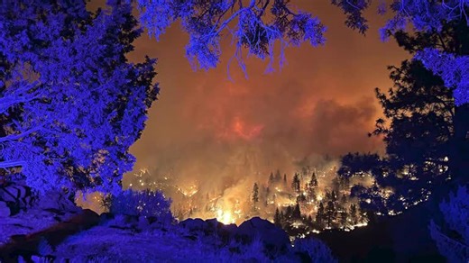 STILLS: Flat Fire burns parts of central Oregon, prompts evacuations