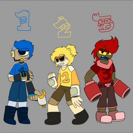 Number lore humans 1-3