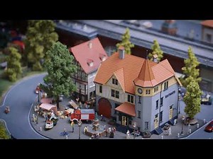 FALLER - Rathaus mit Feuerwehrgarage H0 - Neuheit 2021