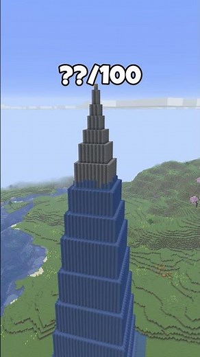 Minecraft BIGGEST Tower HACK😨