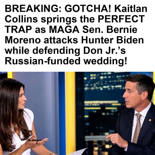 BREAKING: GOTCHA! Kaitlan Collins springs the PERFECT TRAP as MAGA Sen. Bernie Moreno