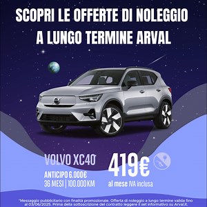 Scegli le offerte Arval a partire da 269€/mese. Scopri il Noleggio a Lungo Termine. Richiedi il tuo preventivo gratuito ⬇️ | BNL BNP Paribas