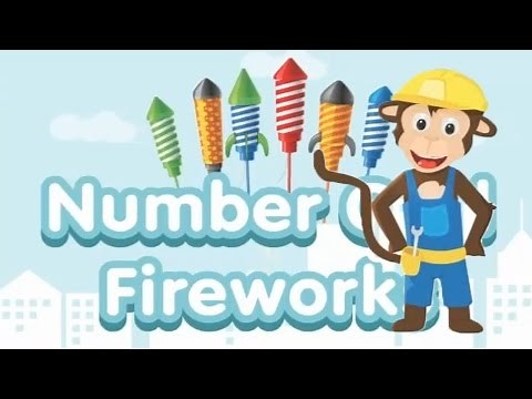 Number Grid Fireworks - Game Kids