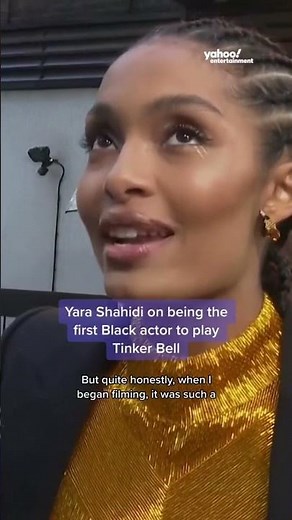 Yara Shahidi on playing the first Black Tinkerbell #shorts