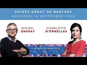 Débat entre Michel Onfray et Charlotte d'Ornellas