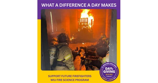 Support the WIU Fire Science Program