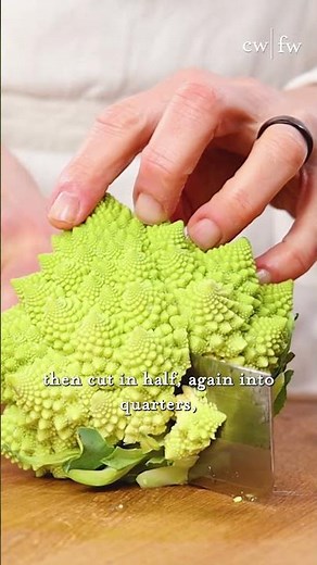 ROMENESCO BROCOLLI RECIPE | How to prepare Romanesco Brocolli for a stir fry