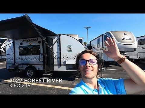 2022 Forest River R-Pod 192 Short Lightweight Camper with Murphy Bed!