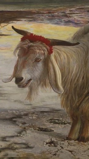 The Scapegoat (1854-1856) by William Holman Hunt