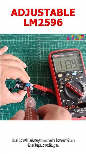 LM2596 Buck Converter Tutorial | Adjust Voltage Correctly