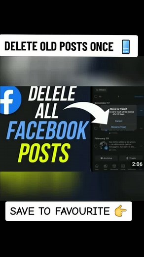How to Delete All Your Old Facebook Posts Easily