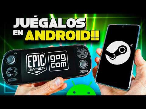 TRICK! Play STEAM EPIC and GOG games on ANDROID with GameNative EASILY!