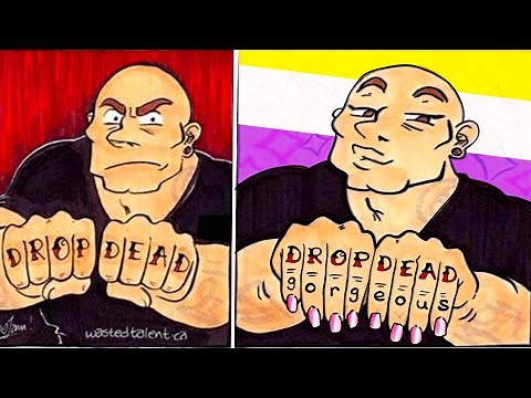 drop DEAD ✨GORGEOUS✨|🌈 Nonbinary Memes