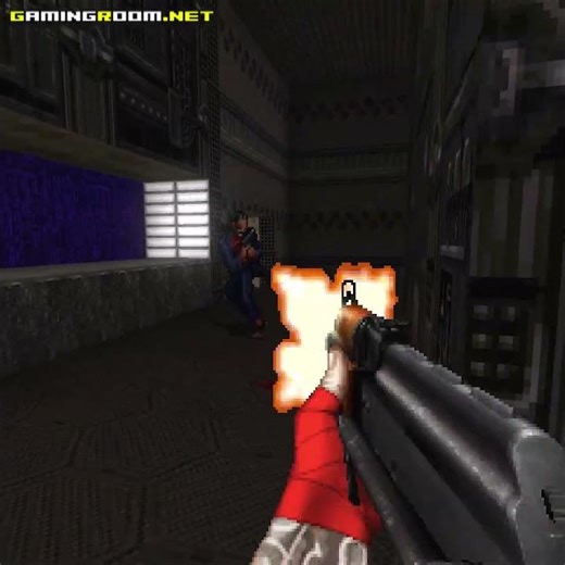 Yakuza vs. SNES Spawn enemies in Doom (Part 2) #doom #short #synthwave #shorts #doommods