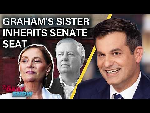 Trump's IndyCar Race, Lindsey Graham's Sis Successor & Toll War in Hormuz Strait | The Daily Show