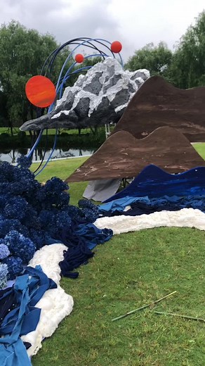 DIY Wedding Aisle Decorations: Rustic, Blue Theme Ideas