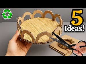 Transforming Cardboard & old jean ♻️😱 5 GENIUS Recycling Ideas That Will Amaze You!