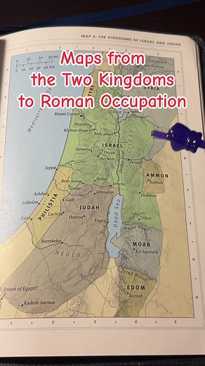 What happened geographically between the time of Solomon and the time of Jesus? #kingdomofisrael #kingdomofjudah #romanempire