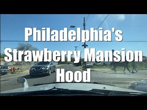 Driving Tour Philadelphia's Strawberry Mansion Hood | Concrete Cowboy Film Location Fletcher Street