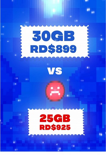 Queda más que claro que esta Navidad mereces más.😏 Cámbiate ya a #alticeDO y recibe DATA y BENEFICIOS al mejor precio. ¡¿Qué esperas para cambiarte al Pospago que siempre te da más?
