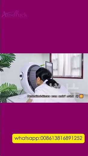 AI Skin Analyzer Demo | Real-Time Skin Detection, 3D Imaging & Report Display