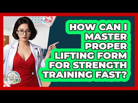 How Can I Master Proper Lifting Form For Strength Training Fast? - The Health Brief