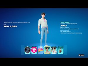 How To Get Jinu Skin NOW FREE In Fortnite (Unlocked LEGO Jinu Style)