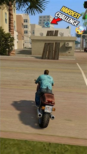 Every Vice City Player Failed This Challenge 😳🏍️ #gtavc