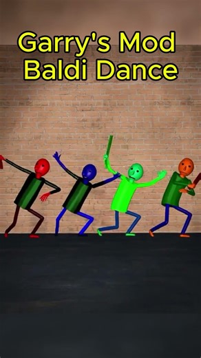 Baldi Starts Funk Dancing… Then THIS Happens 😂 | Garry’s Mod Short #gmod #shorts #fnaf # #ban