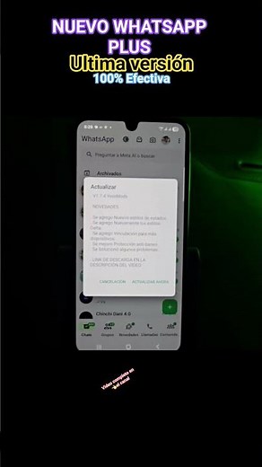 Como descargar WhatsApp plus sin errores sin vincular Ultima versión