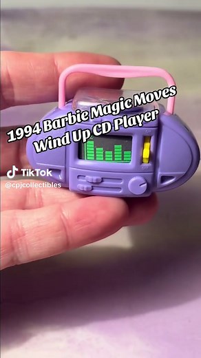 Explore 1994 Barbie Magic Moves CD Player