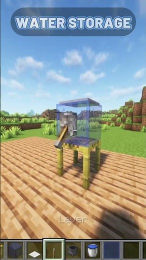 Water Storage💧Design in MINECRAFT | Mr Bulbhead #minecraft