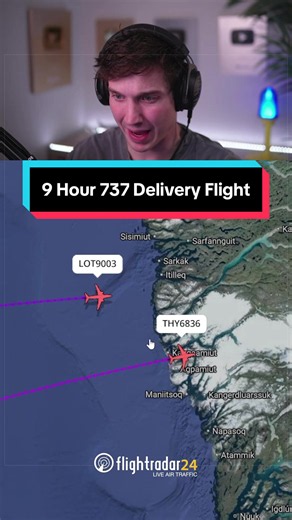 9 Hour 737 Delivery Flight #news #737max #aviation #flight | 737 max 10