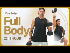 1 Hour FULL BODY WORKOUT with DUMBBELLS | METCON | Week 3 | ONE Series
