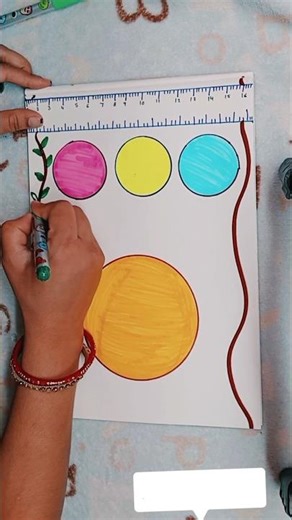 📚 Hindi Front Page Design for School Project 🖍️ | Easy & Colorful Cover Page for Students 🎨📝 #shorts