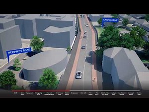 BusConnects Cork STC E - Ballincollig to City Visualisation