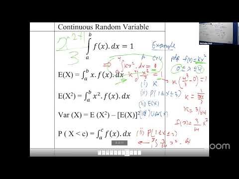 Unit 2 Applied Mathematics Continuous Random Variables