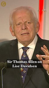 14K views · 290 reactions | ‘I get goosebumps now thinking about it’ ✨ In his Lifetime Award acceptance speech, Sir Thomas Allen reflected on the first time he heard Lise Davidsen sing. For the full video head to our YouTube channel! | Gramophone | Facebook